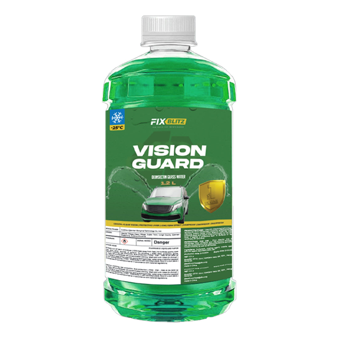 Enhance Your Driving Safety with VisionGuard™ Hydrophobic Windshield Fluid