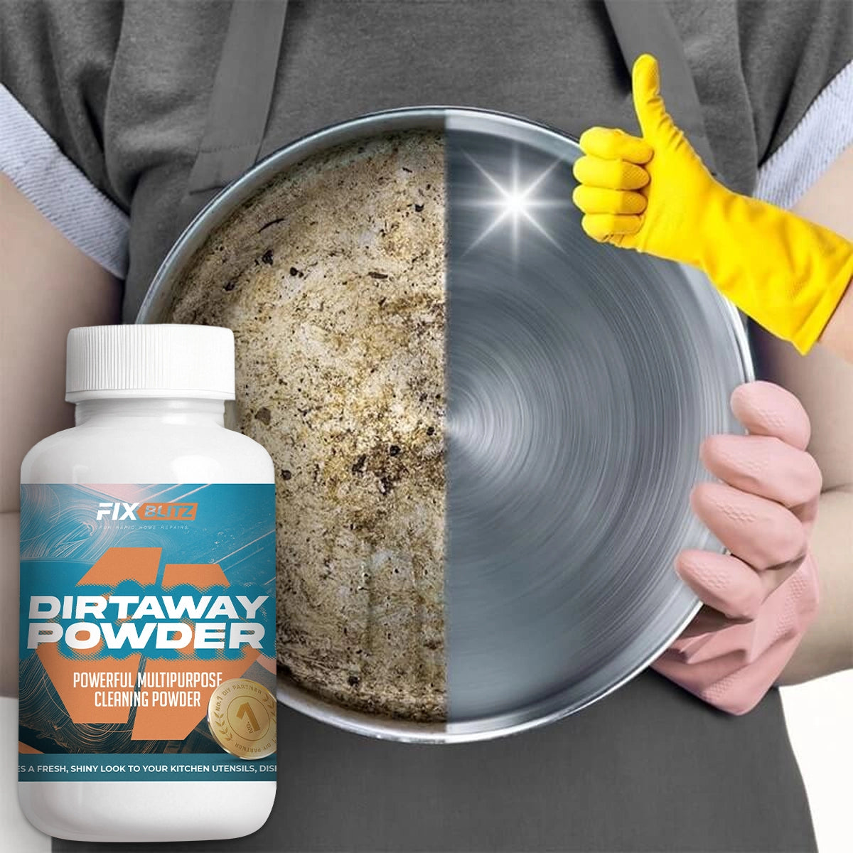 Powerful multipurpose cleaning powder DirtAway Powder
