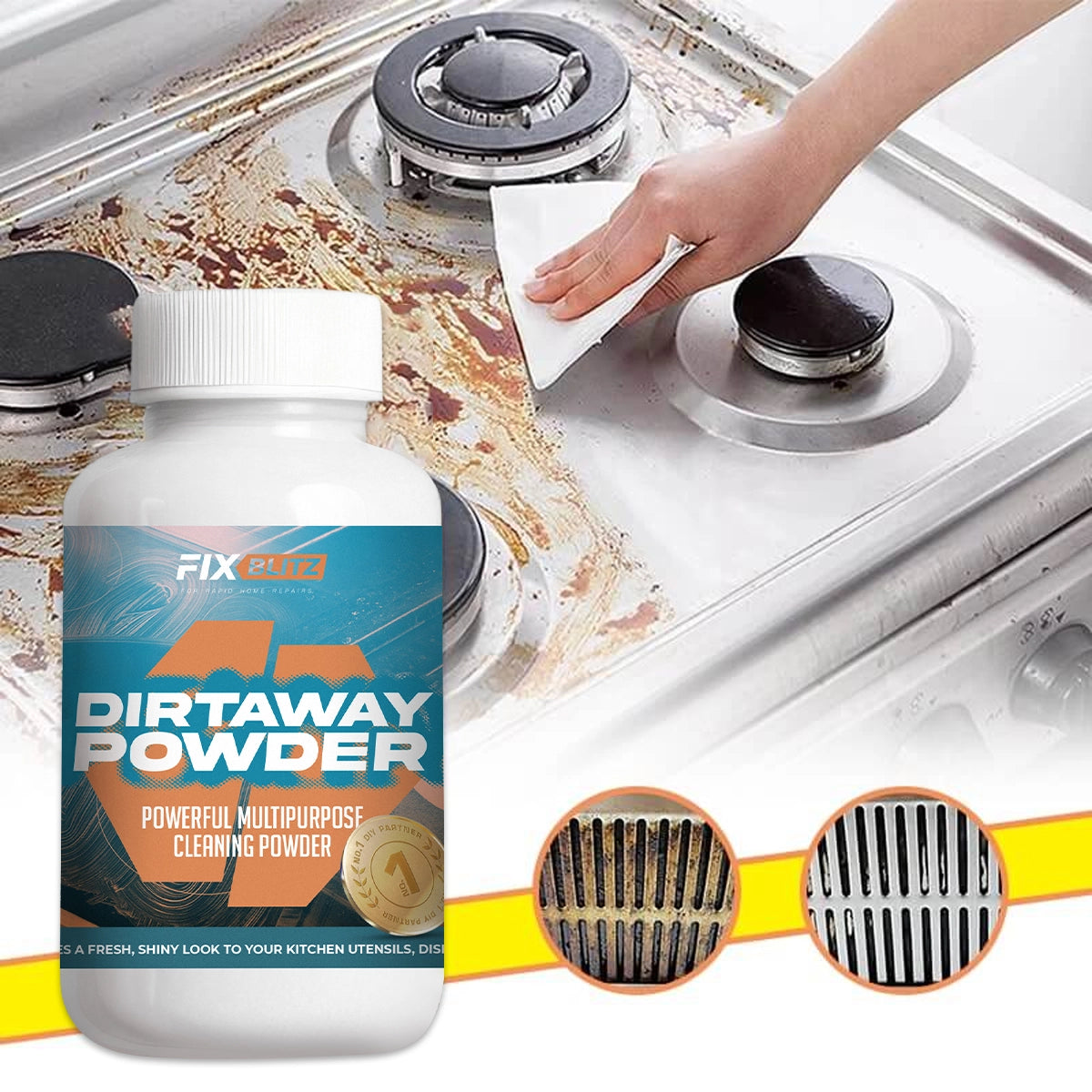 Powerful multipurpose cleaning powder DirtAway Powder