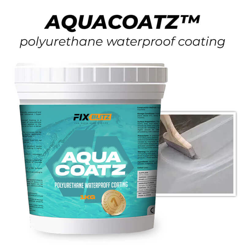 Acrylic polyurethane waterproof coating AquaCoatz™ (1 kg)