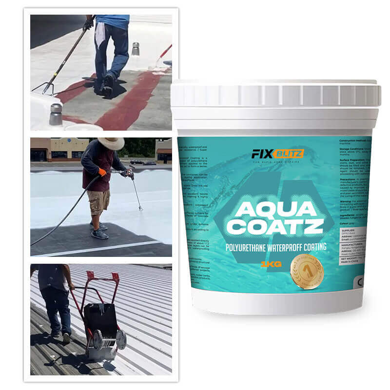 Acrylic polyurethane waterproof coating AquaCoatz™ (1 kg)
