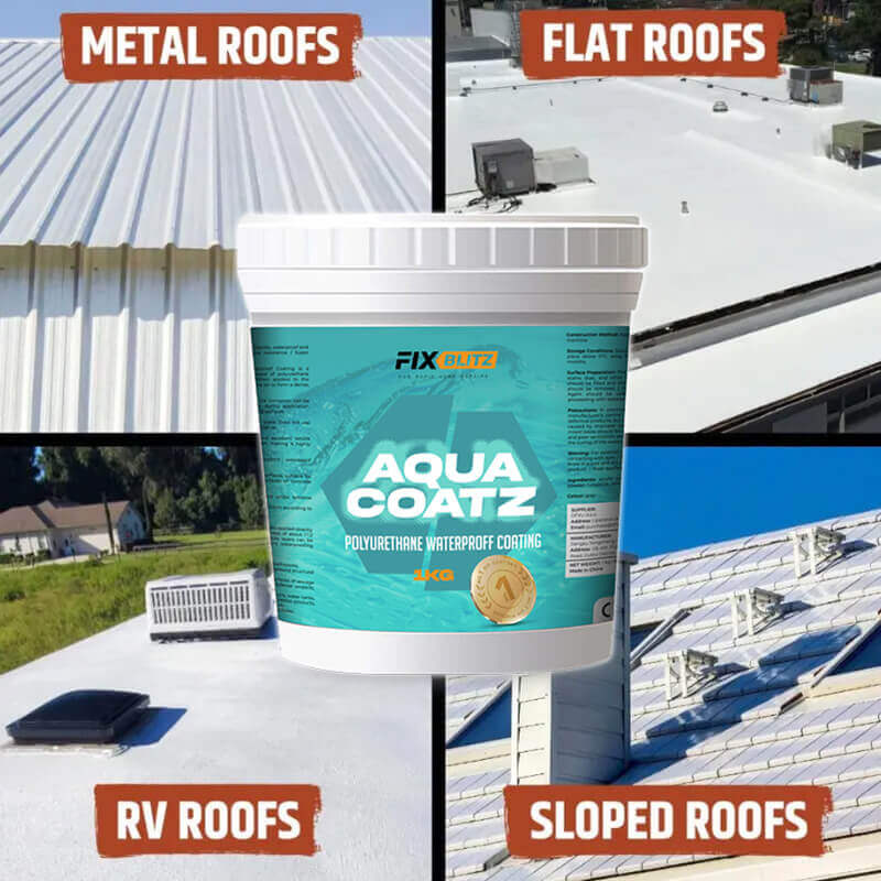 Acrylic polyurethane waterproof coating AquaCoatz™ (1 kg)