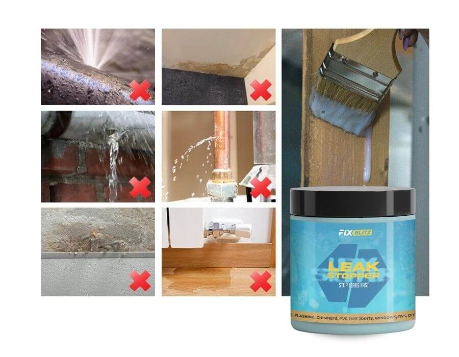 Leak Stop Clear XL Waterproof Sealant (1 kg)