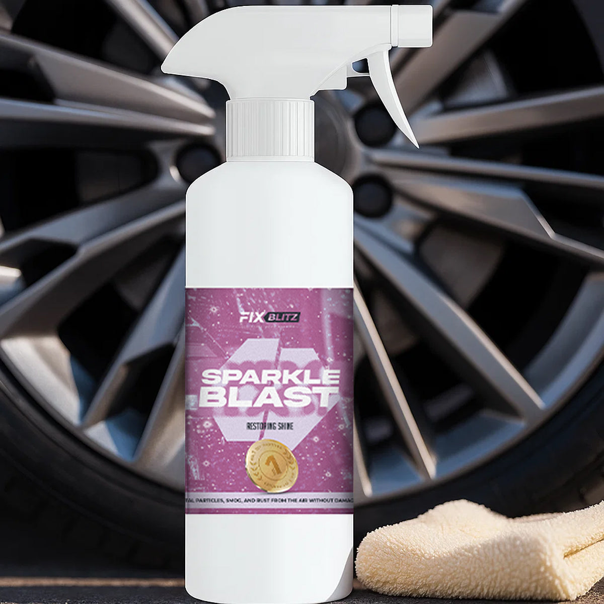 SparkleBlast stubborn dirt remover