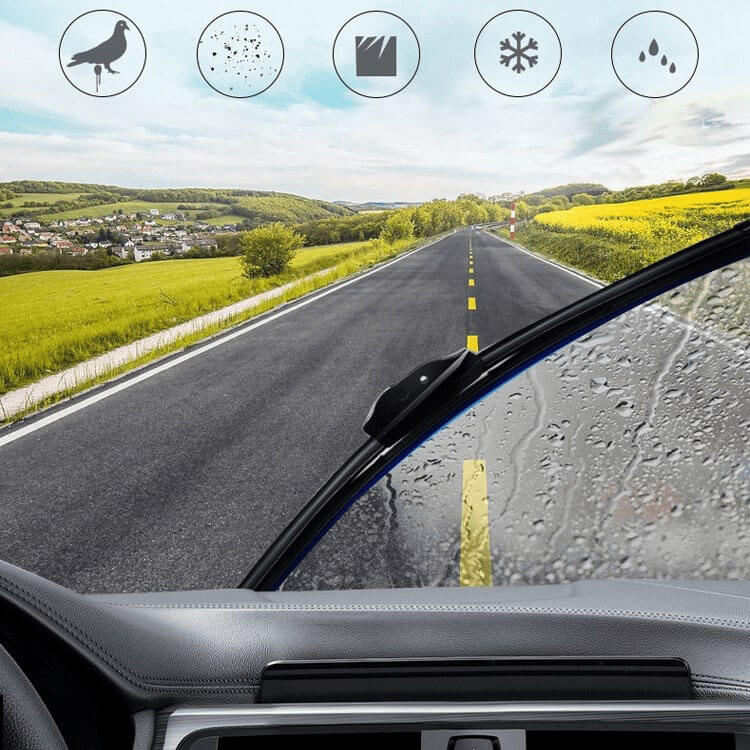 Hydrophobic windshield fluid VisionGuard™