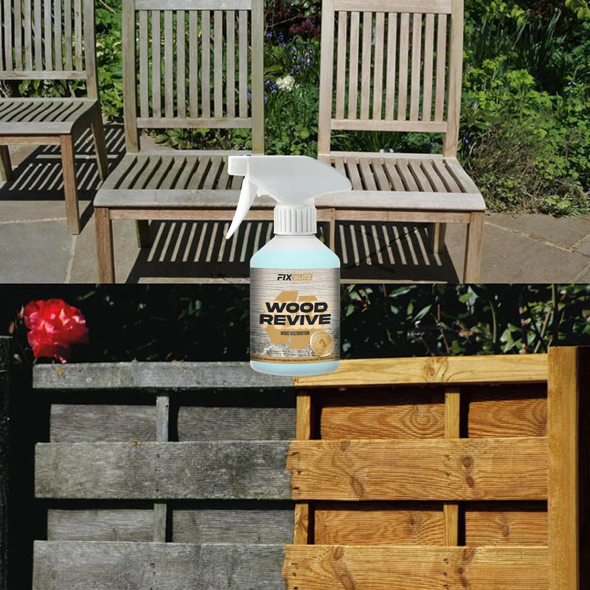 Wood restoration and cleaning agent WoodRevive™ (300 ml)