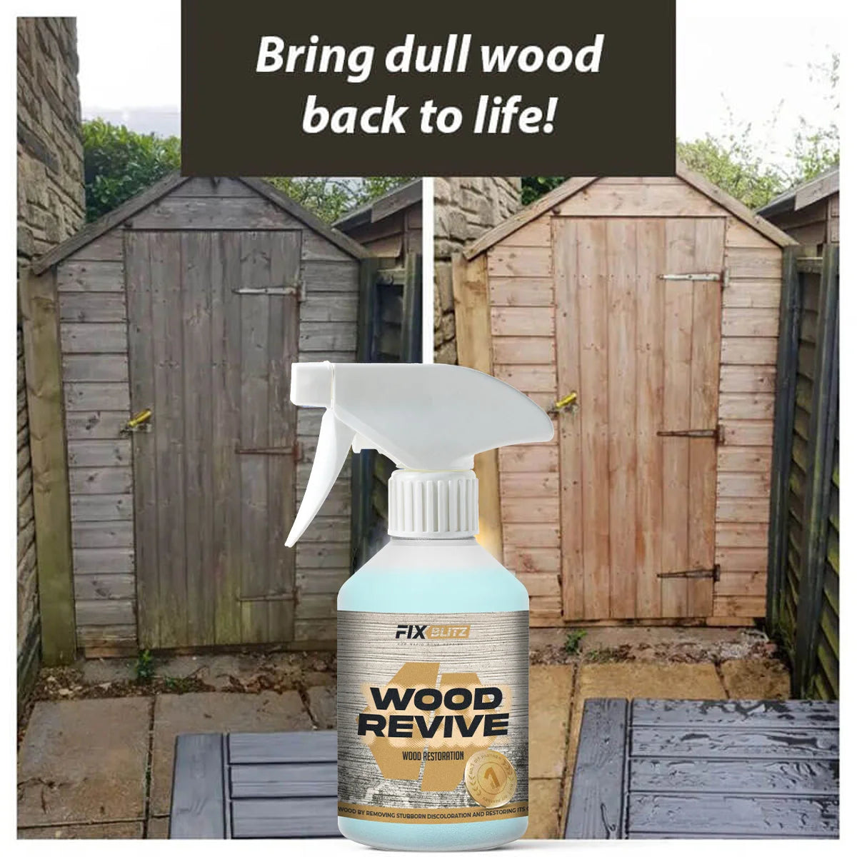 Wood restoration and cleaning agent WoodRevive™ (300 ml)