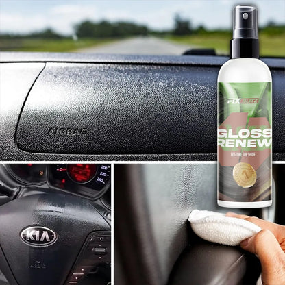 Interior Car Restoration Product Gloss Renew