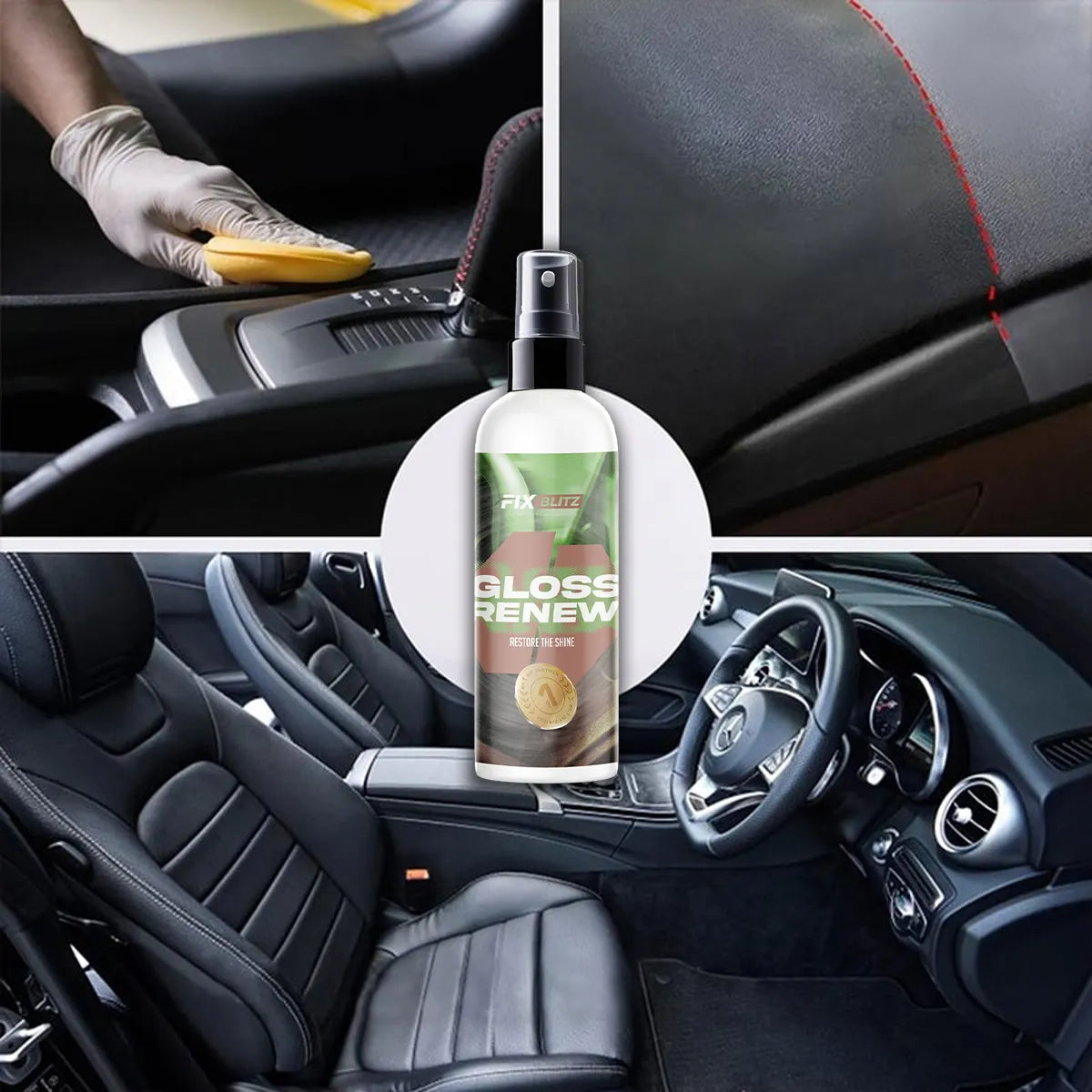 Interior Car Restoration Product Gloss Renew