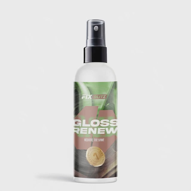 How Interior Car Restoration Product Gloss Renew works