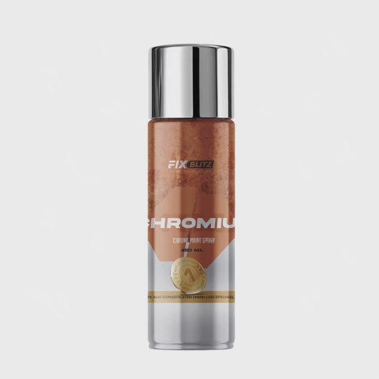 How CHROMIUS™ chrome spray paint works