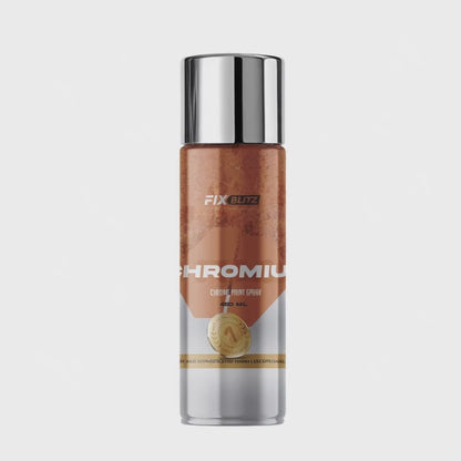 How CHROMIUS™ chrome spray paint works