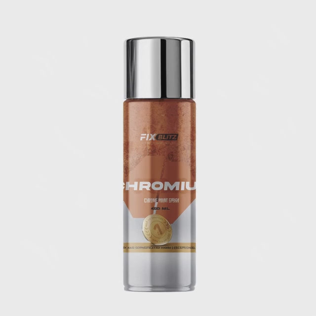 How CHROMIUS™ chrome spray paint works