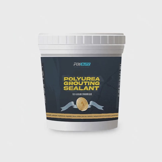 How Flexible polyurea grouting sealant GroutPro™ (1 kg) works