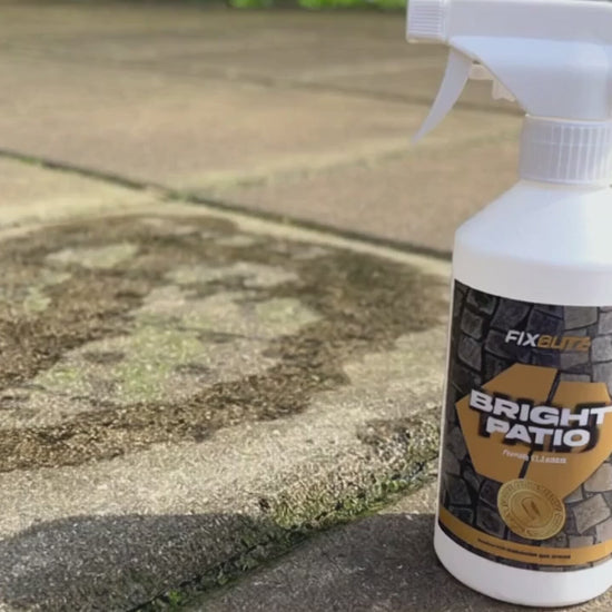 How BrightPatio pavement cleaner works