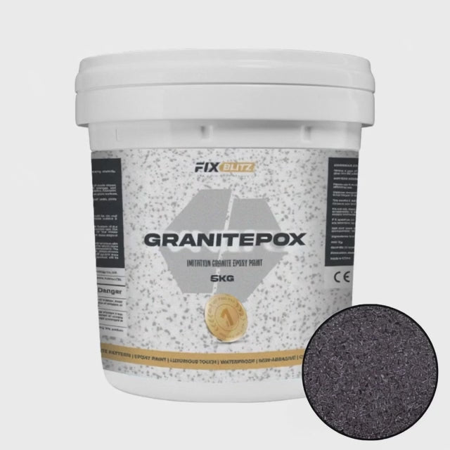 How FixBlitz GRANITEPOX™ Granite Effect Epoxy Paint 5 kg works