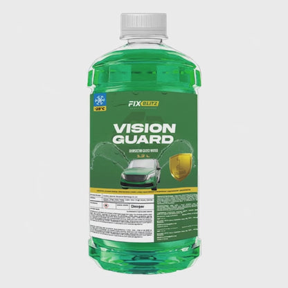 How Hydrophobic windshield fluid VisionGuard™ works