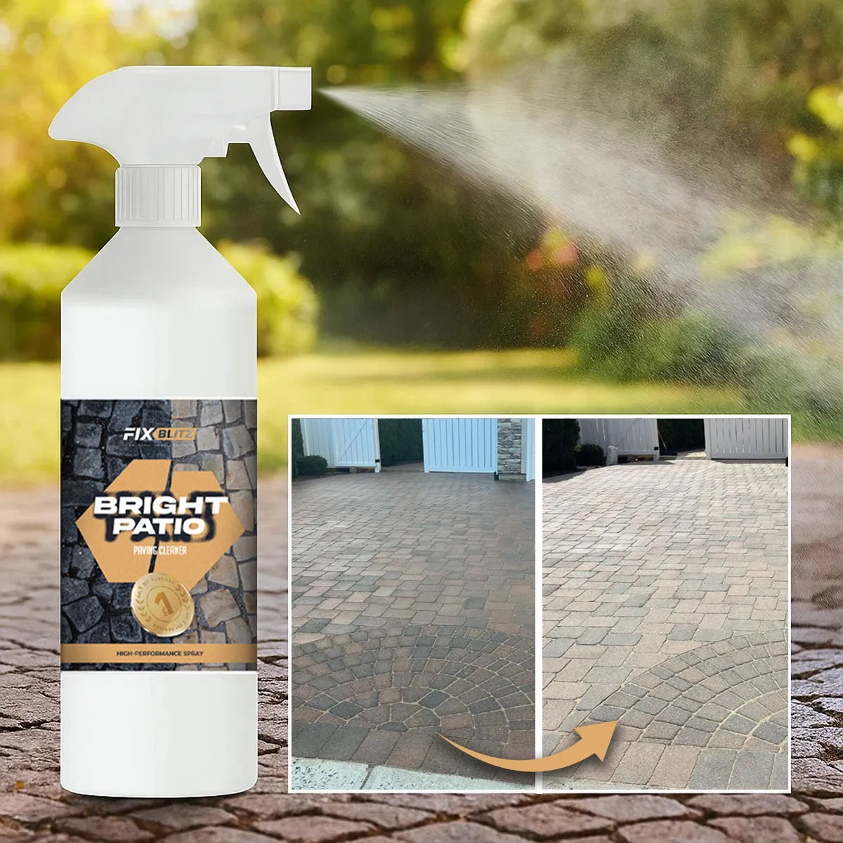 BrightPatio pavement cleaner